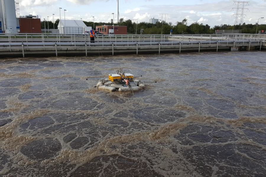 B5 – Measurements at Tillburg and Eindhoven WRRFs with the Lessdrone