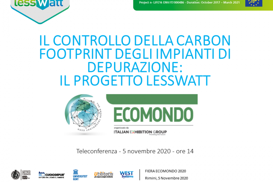 Lesswatt project second workshop (in Italian)