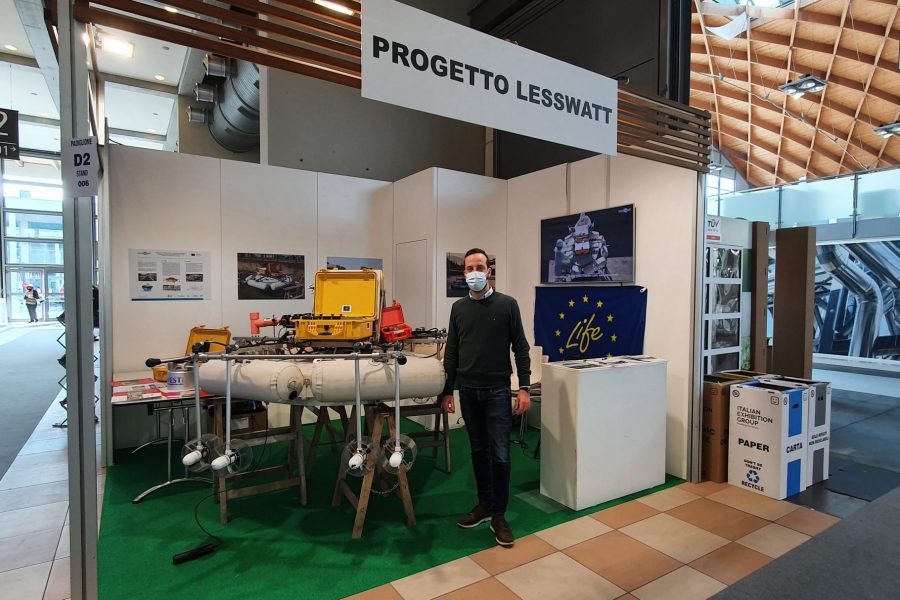 The Lesswatt project at ECOMONDO 2021