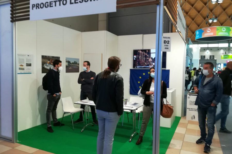 The Lesswatt project at ECOMONDO 2021