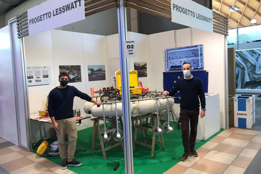 The Lesswatt project at ECOMONDO 2021