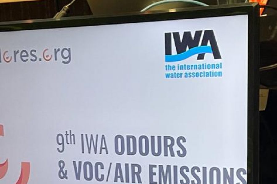 The Lesswatt project at 9th IWA Odour and VOC/Air Emissions conference, Bilbao